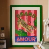 Décorations<Make My Lemonade AFFICHE A3 GRAND AMOUR LEOPARD