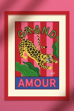 Décorations<Make My Lemonade AFFICHE A3 GRAND AMOUR LEOPARD