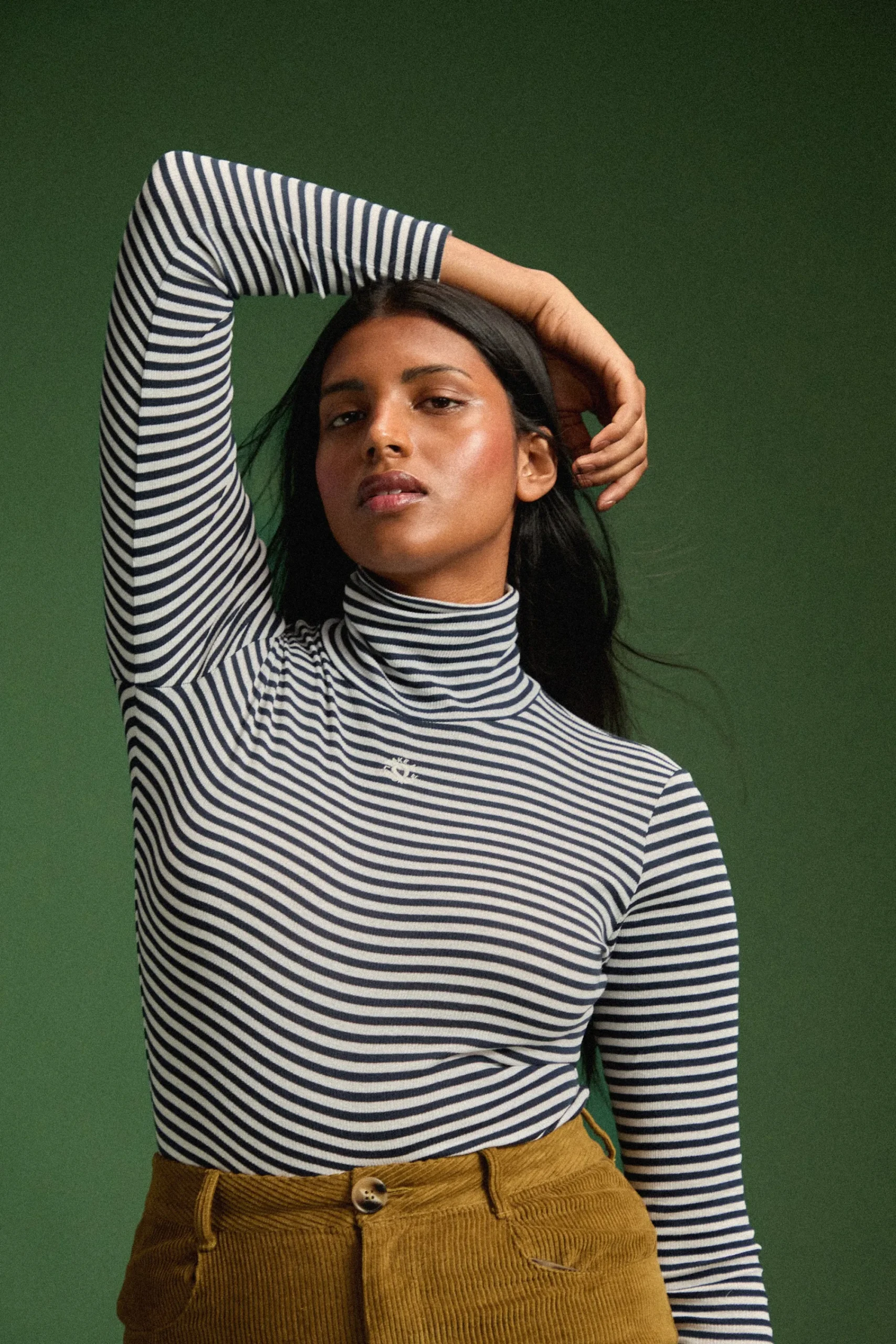 Bodys<Make My Lemonade BODY CHARLOTTE RAYURES NAVY