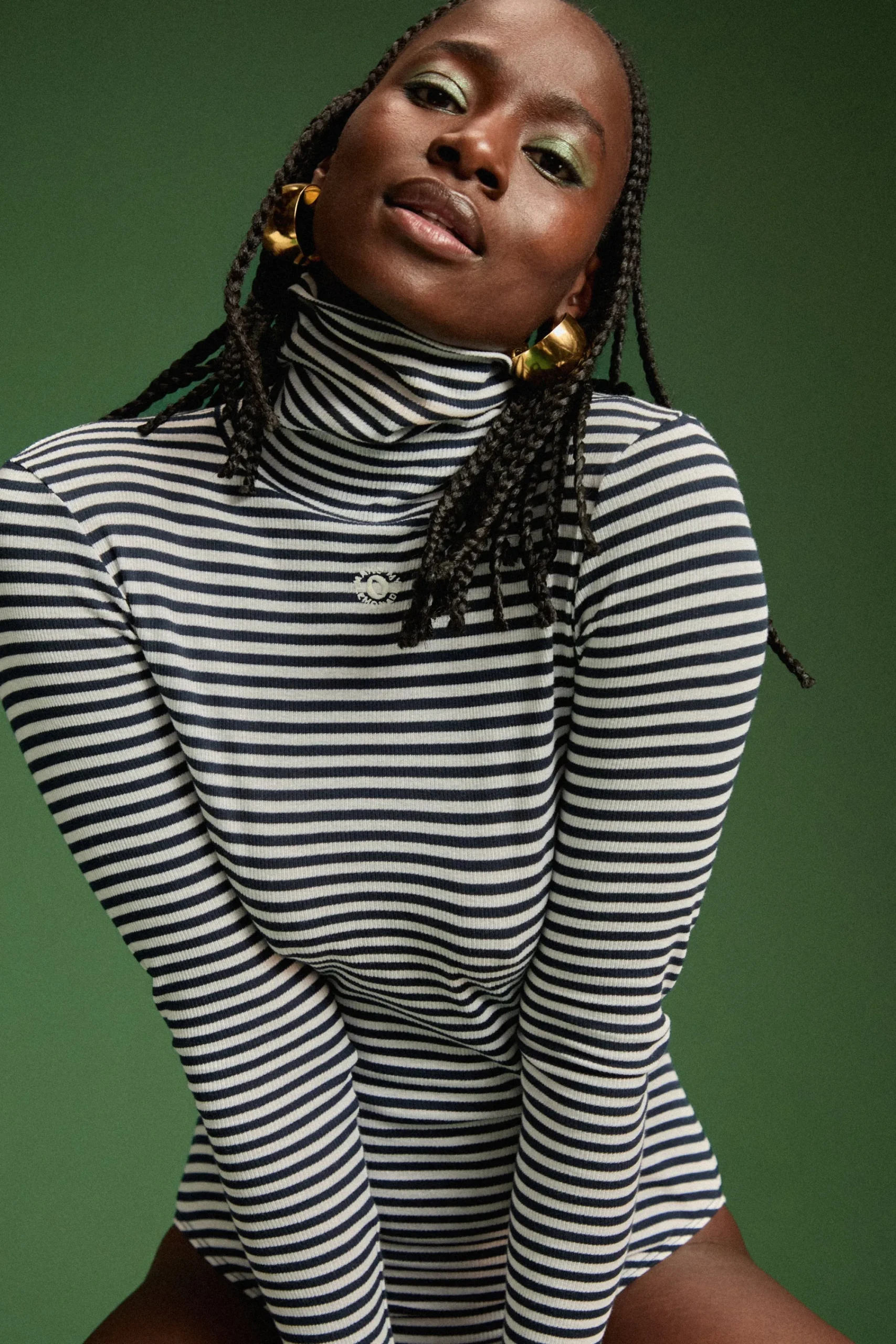 Bodys<Make My Lemonade BODY CHARLOTTE RAYURES NAVY