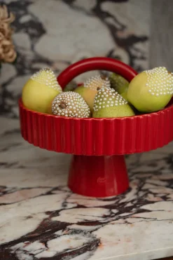 Art De La Table<Make My Lemonade COUPE PLAT MATTHEW ROUGE