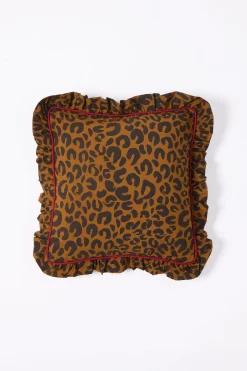Le Linge|Décorations<Make My Lemonade COUSSIN CHARLIE LEOPARD