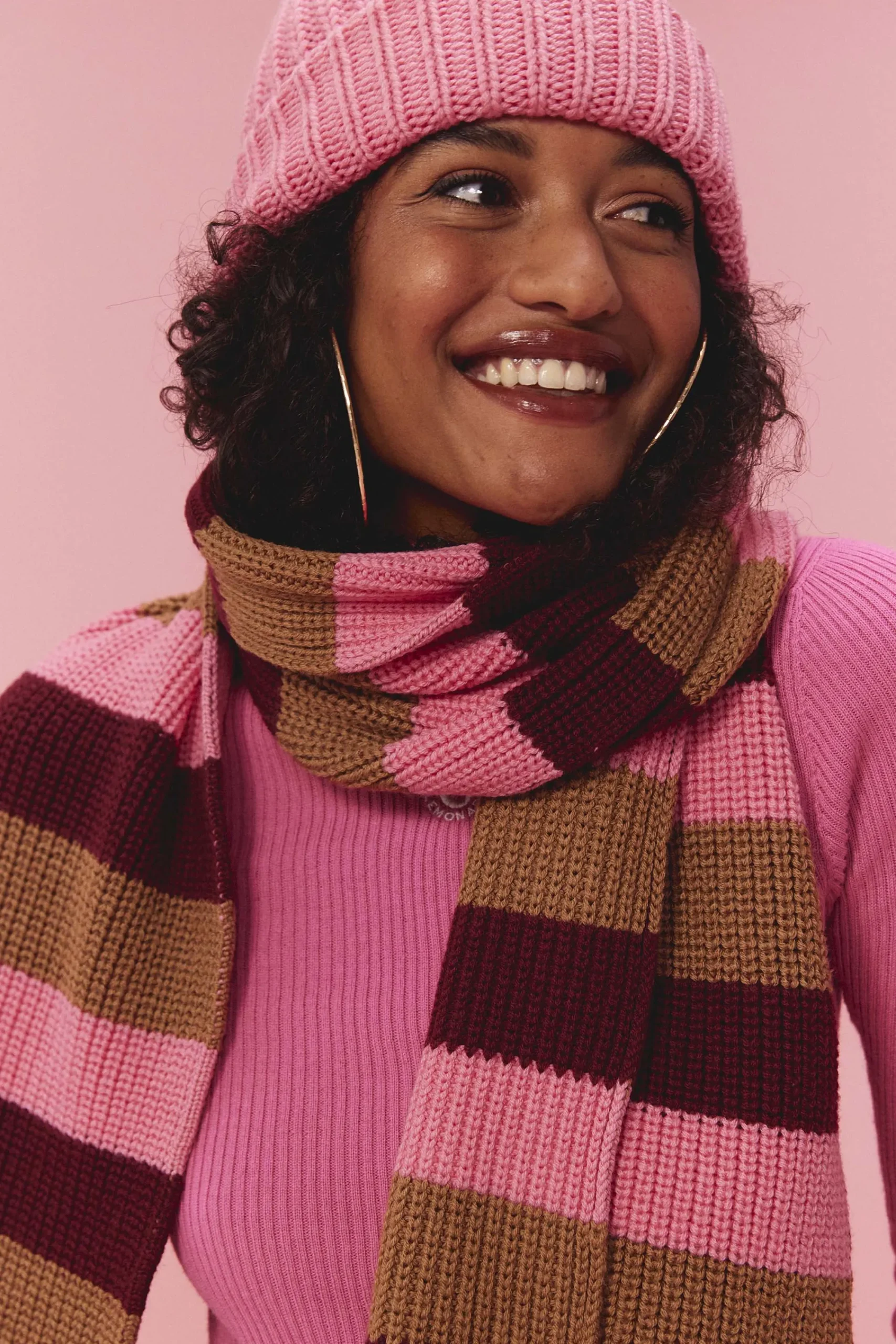 Bonnets & Écharpes<Make My Lemonade ECHARPE RAYÉE