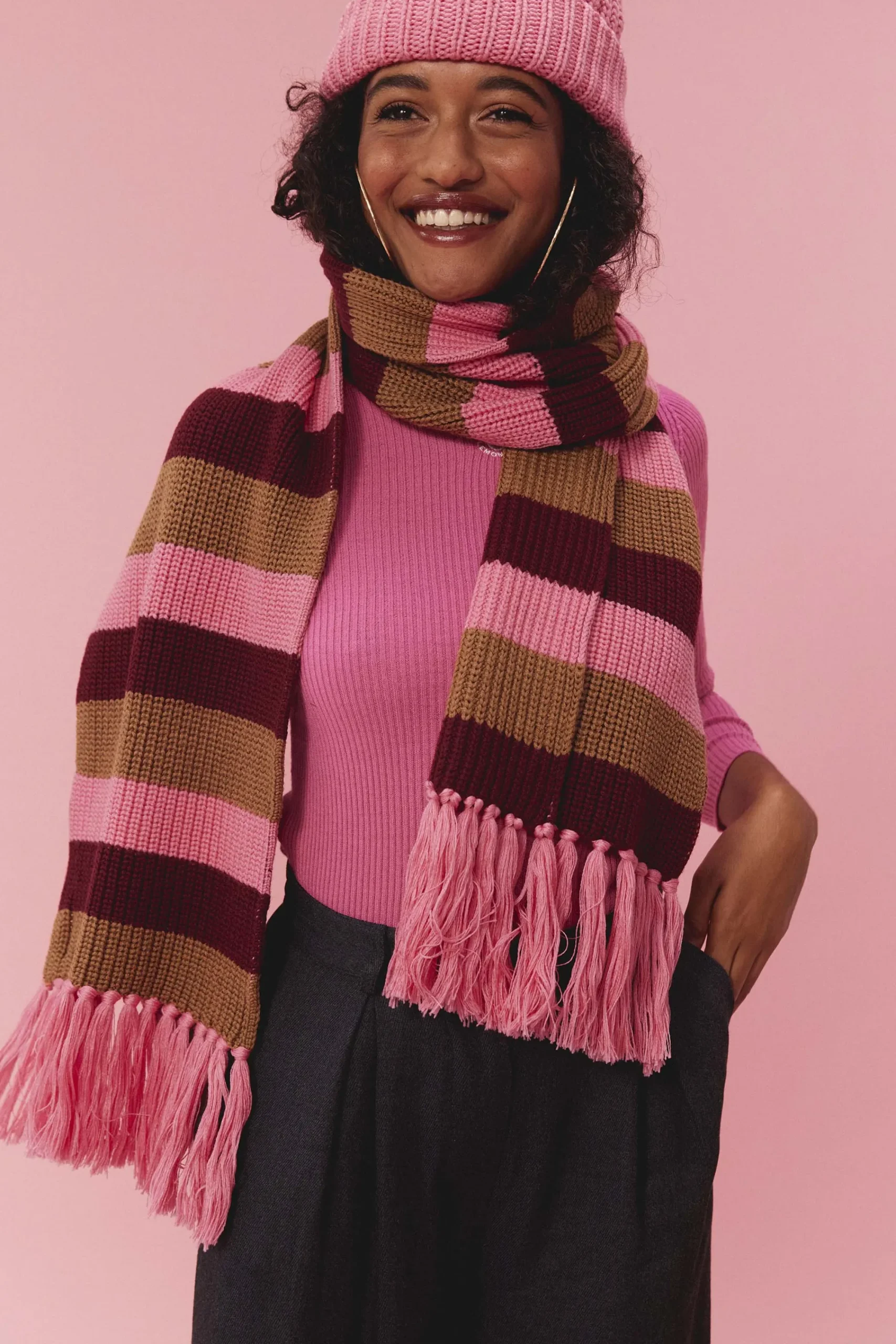 Bonnets & Écharpes<Make My Lemonade ECHARPE RAYÉE