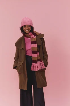 Bonnets & Écharpes<Make My Lemonade ECHARPE RAYÉE