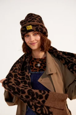Bonnets & Écharpes<Make My Lemonade ECHARPE ROSIE LEOPARD