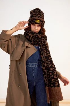 Bonnets & Écharpes<Make My Lemonade ECHARPE ROSIE LEOPARD