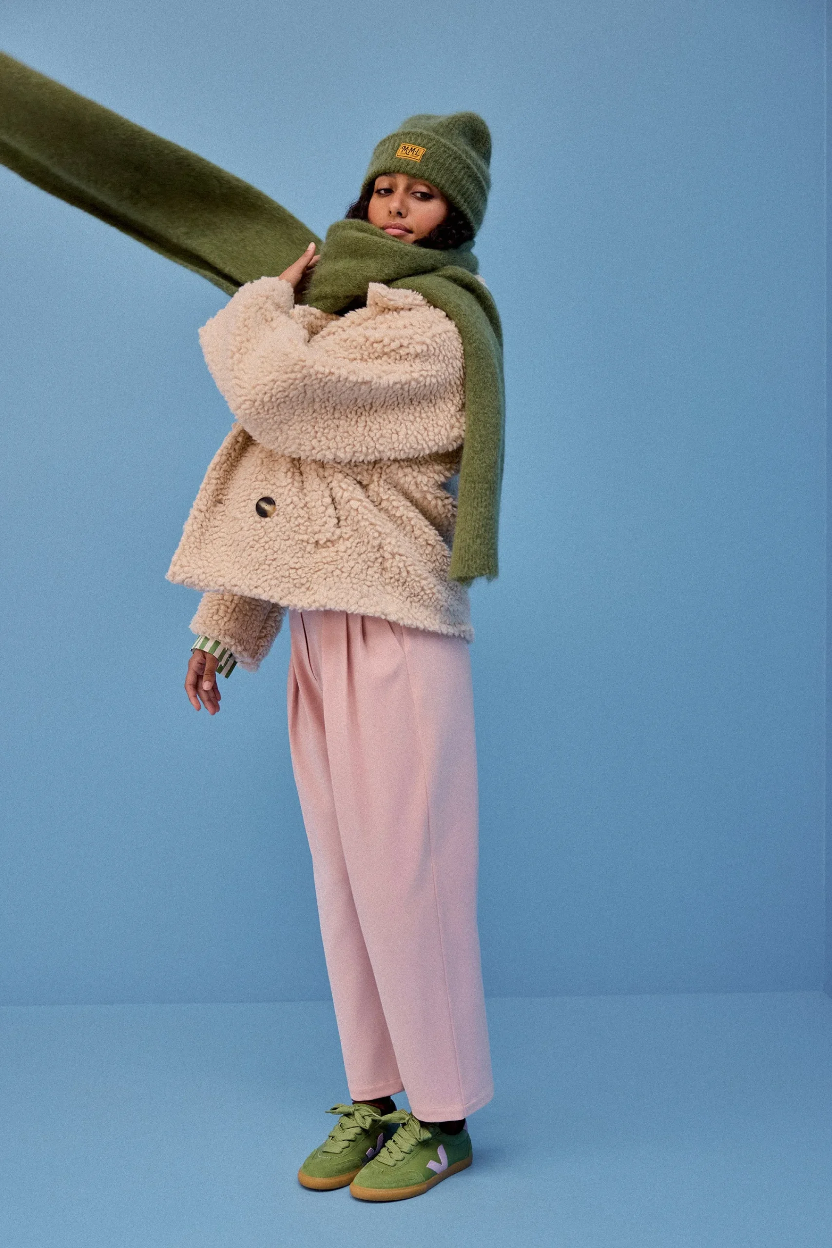 Bonnets & Écharpes<Make My Lemonade ECHARPE ROSIE VERT OLIVE