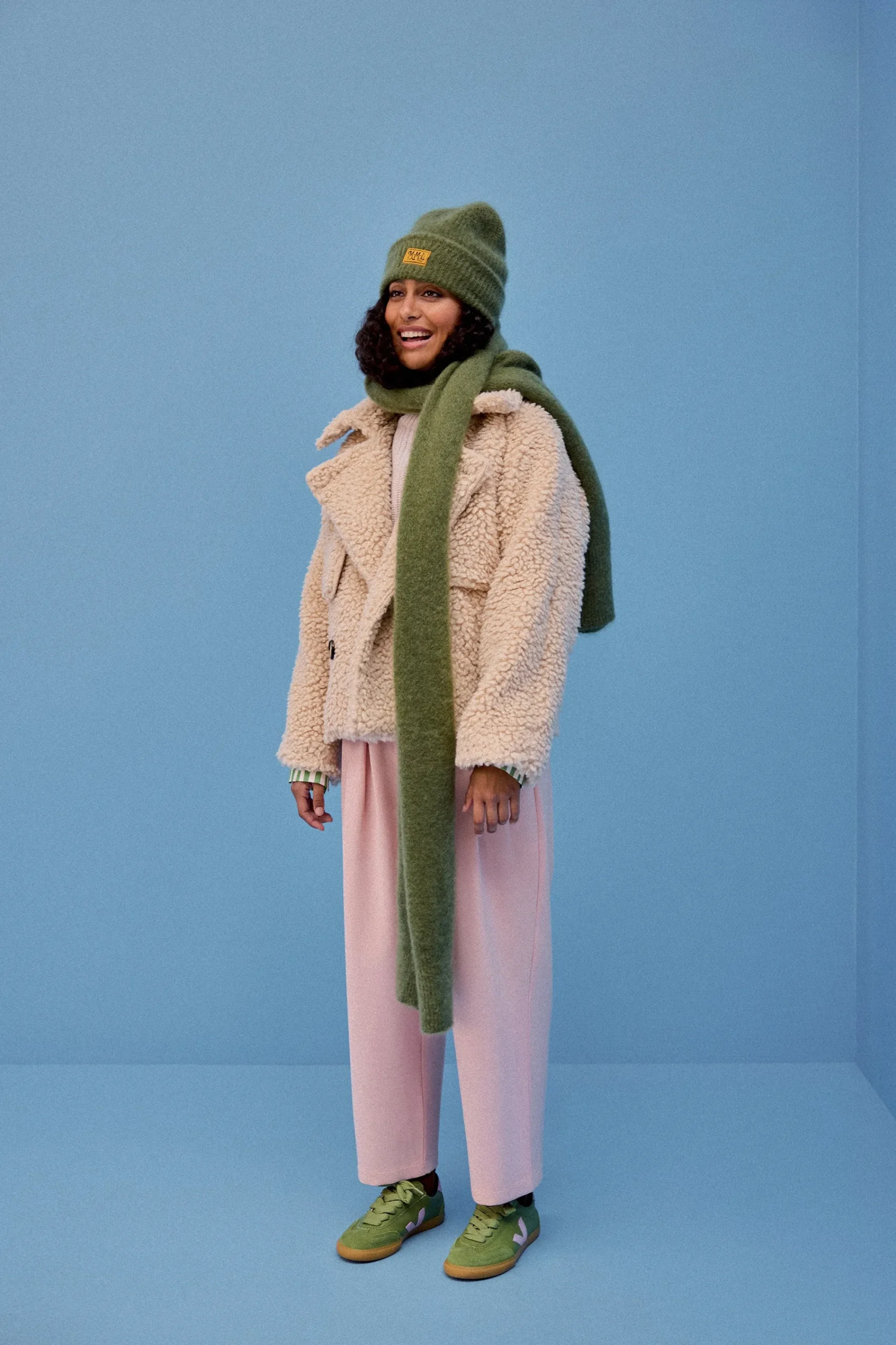 Bonnets & Écharpes<Make My Lemonade ECHARPE ROSIE VERT OLIVE