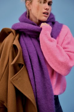 Bonnets & Écharpes<Make My Lemonade ECHARPE ROSIE VIOLET