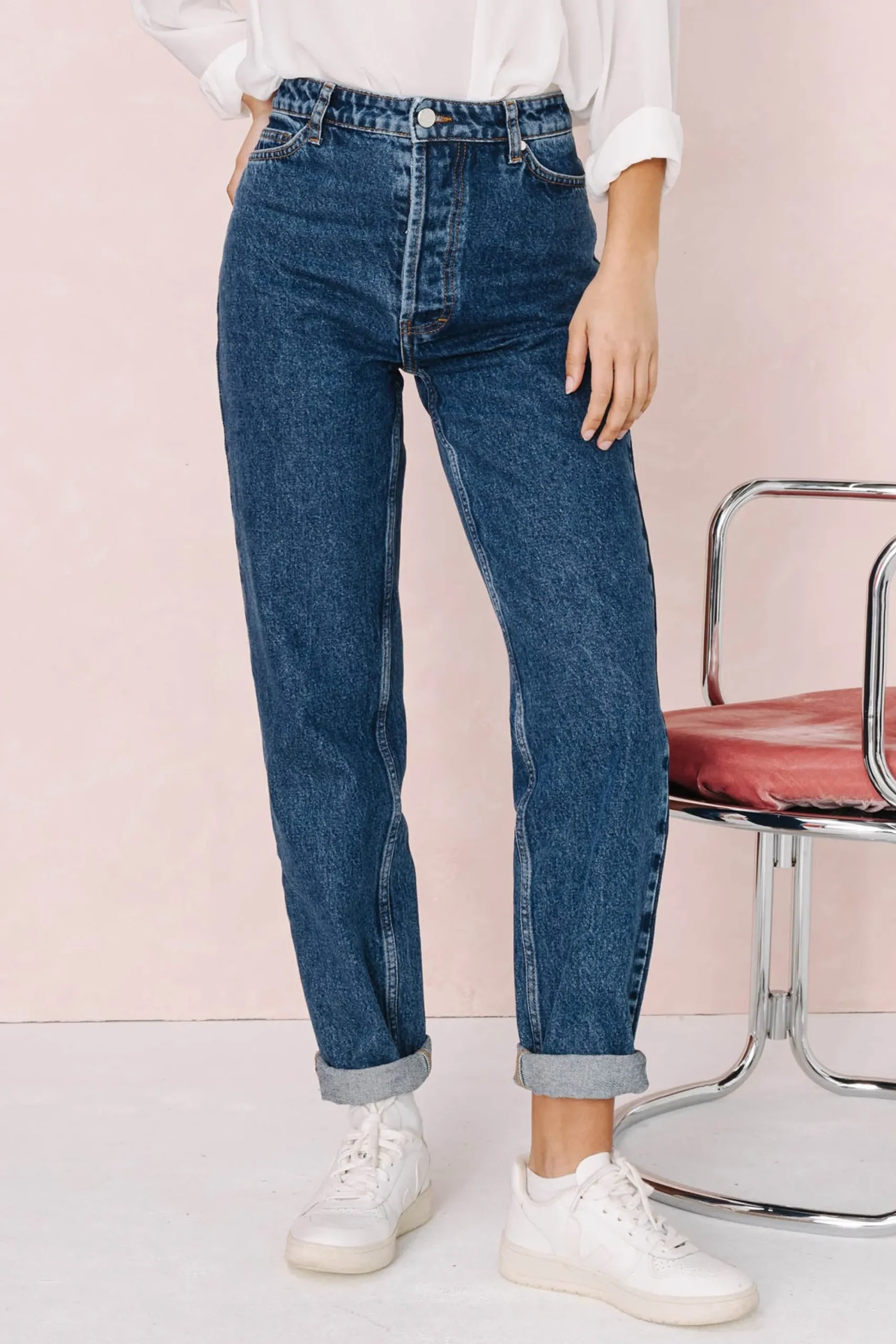 Denim|Pantalons<Make My Lemonade JEAN MATHILDA MEDIUM BLUE
