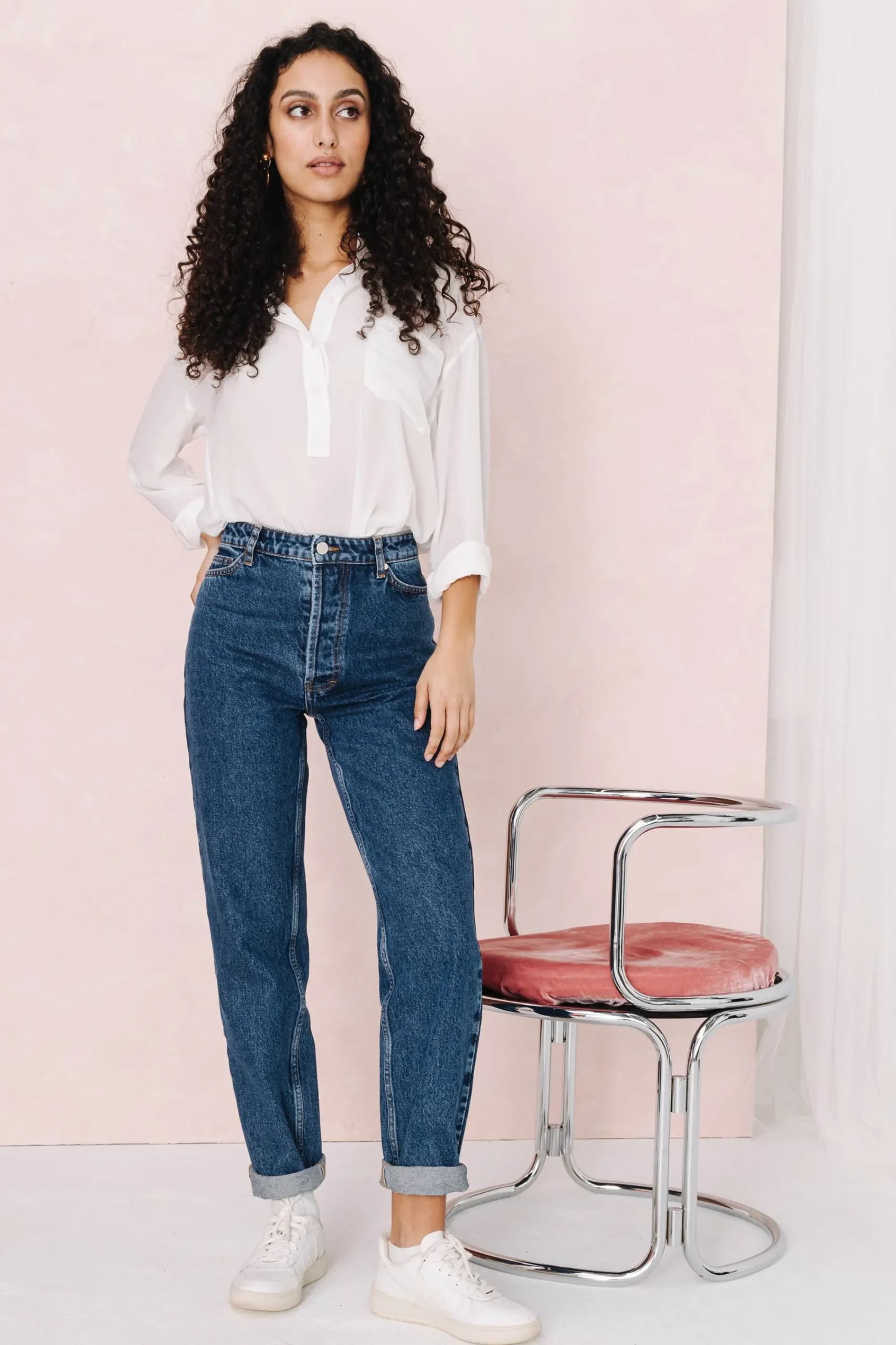 Denim|Pantalons<Make My Lemonade JEAN MATHILDA MEDIUM BLUE