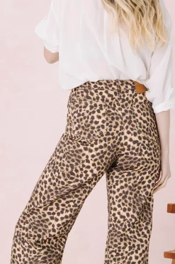 Denim|Pantalons<Make My Lemonade JEANS NELSON LEOPARD