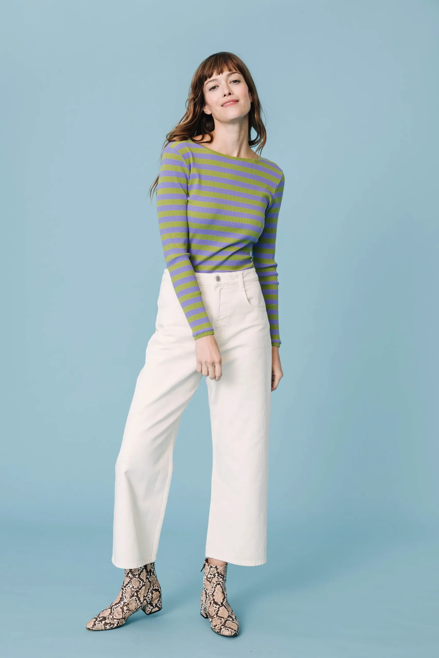 Denim|Pantalons<Make My Lemonade JEANS NELSON OFF WHITE