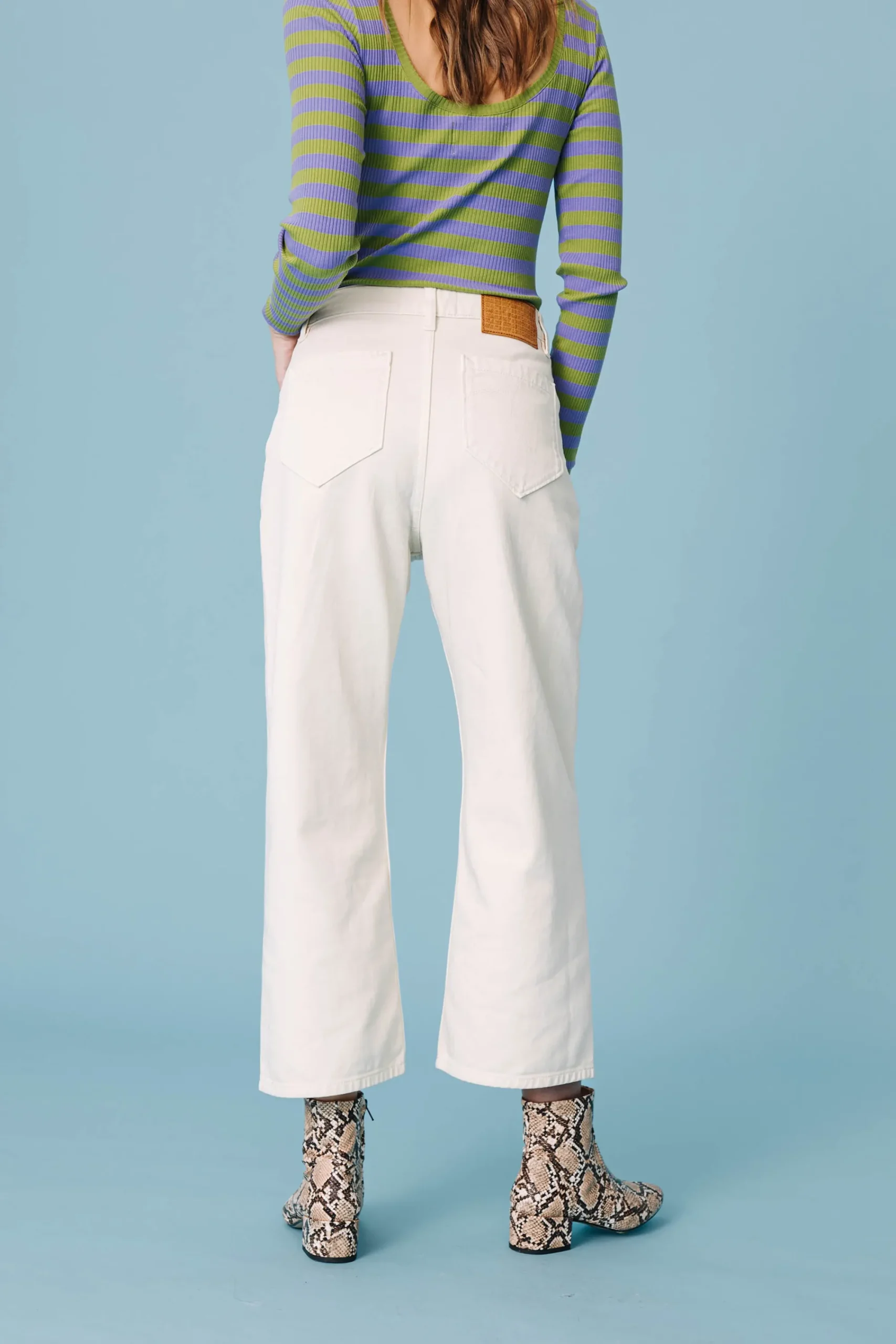 Denim|Pantalons<Make My Lemonade JEANS NELSON OFF WHITE