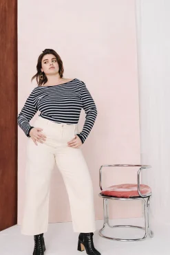 Denim|Pantalons<Make My Lemonade JEANS NELSON OFF WHITE