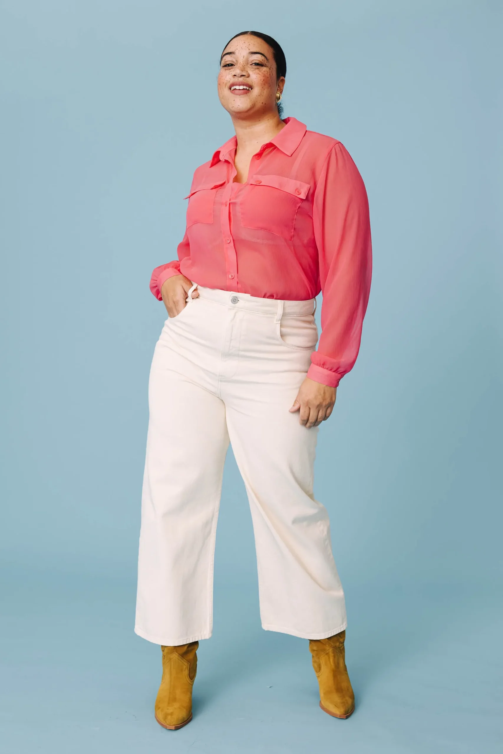 Denim|Pantalons<Make My Lemonade JEANS NELSON OFF WHITE