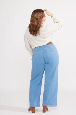 Denim|Pantalons<Make My Lemonade JEANS RIO LIGHT BLUE