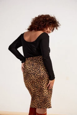 Jupes<Make My Lemonade JUPE ANAELLE LEOPARD