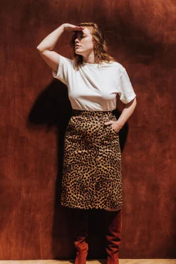 Jupes<Make My Lemonade JUPE ANAELLE LEOPARD