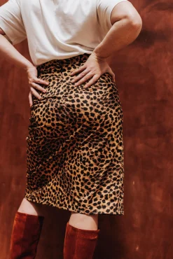 Jupes<Make My Lemonade JUPE ANAELLE LEOPARD