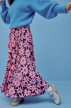 Jupes<Make My Lemonade JUPE PAULA FLEUR ROSE