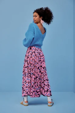 Jupes<Make My Lemonade JUPE PAULA FLEUR ROSE