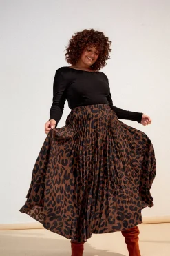 Jupes<Make My Lemonade JUPE PAULA LEOPARD