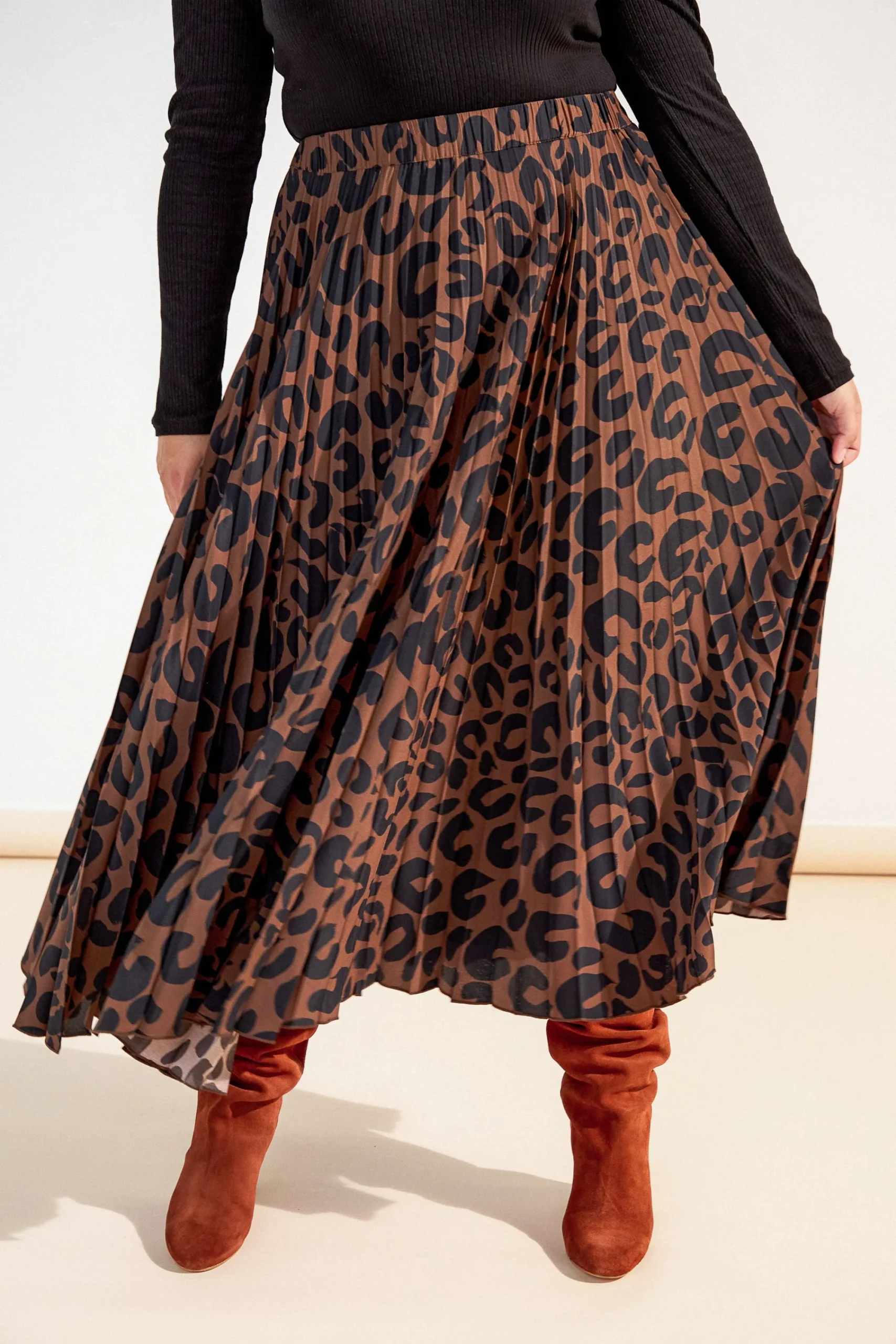 Jupes<Make My Lemonade JUPE PAULA LEOPARD