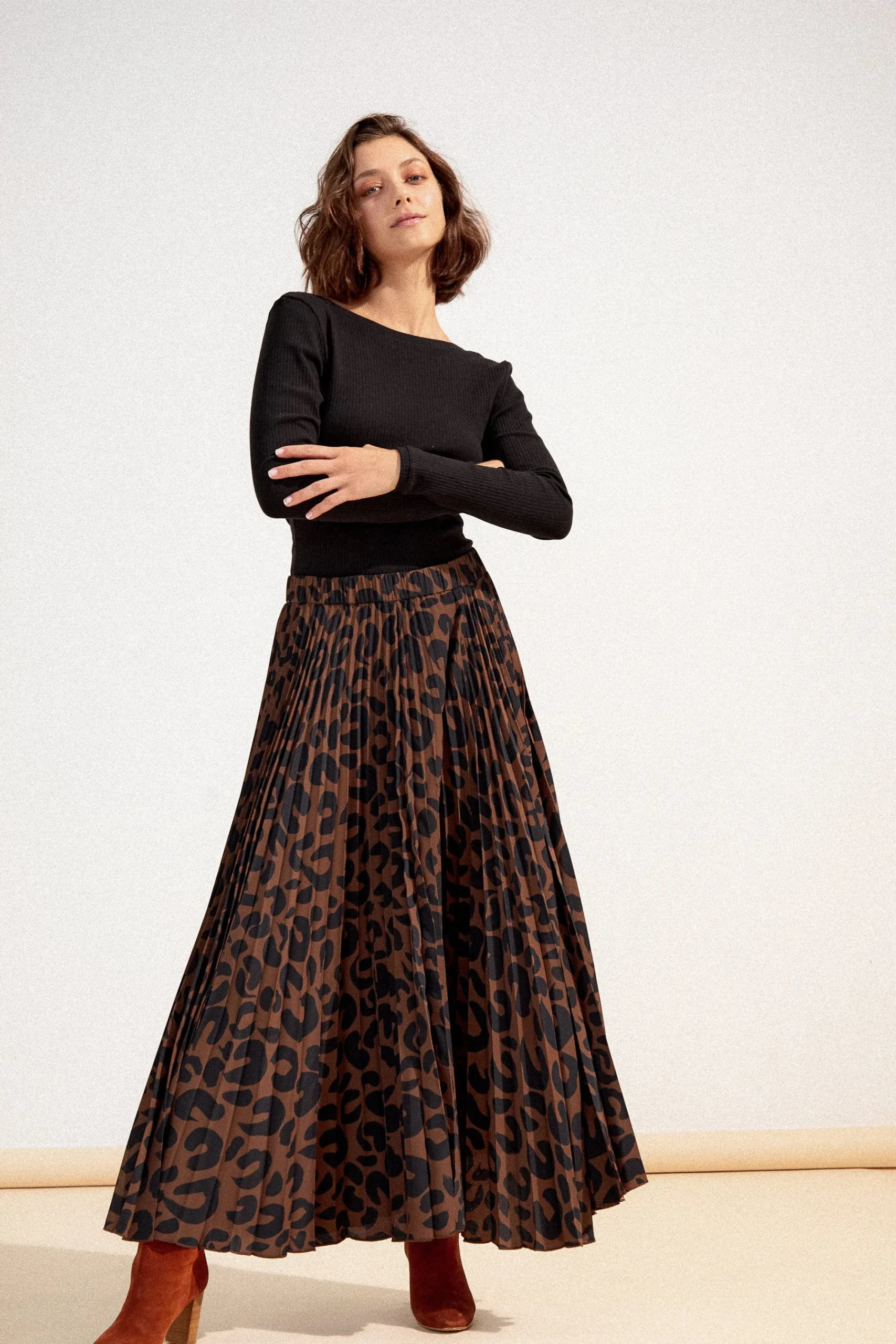 Jupes<Make My Lemonade JUPE PAULA LEOPARD