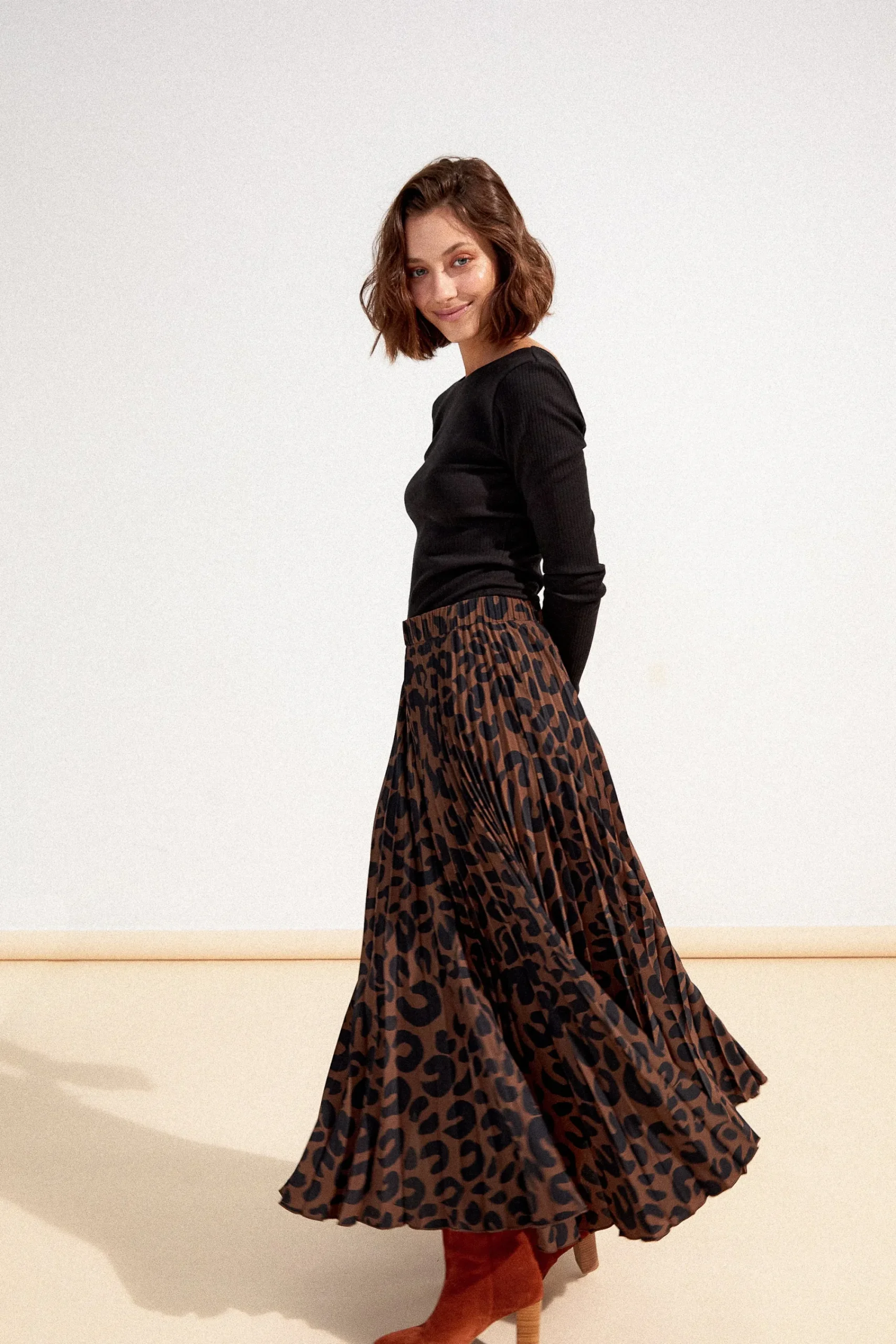 Jupes<Make My Lemonade JUPE PAULA LEOPARD