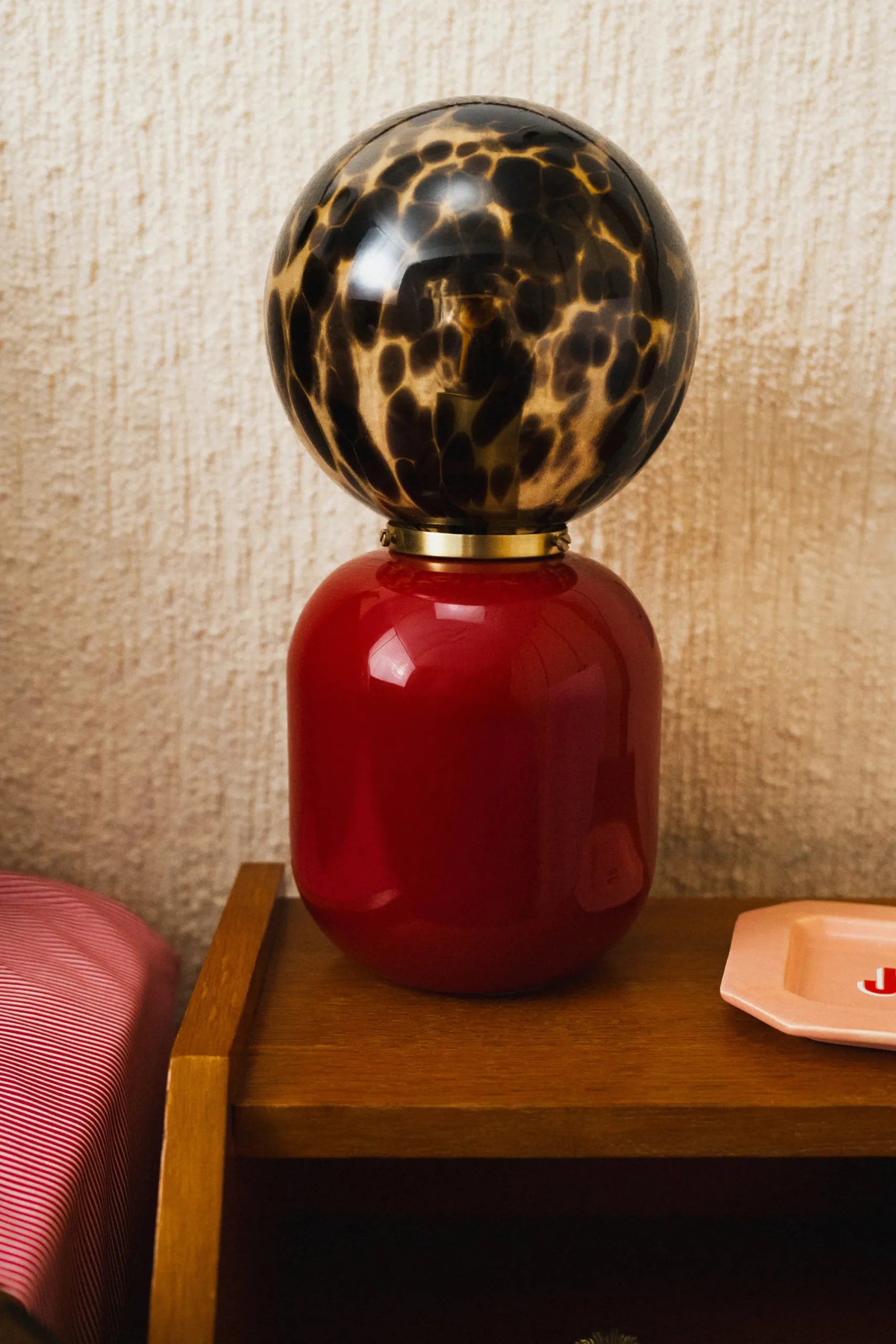 Lampes|Décorations<Make My Lemonade LAMPE MILO ROUGE & ECAILLE