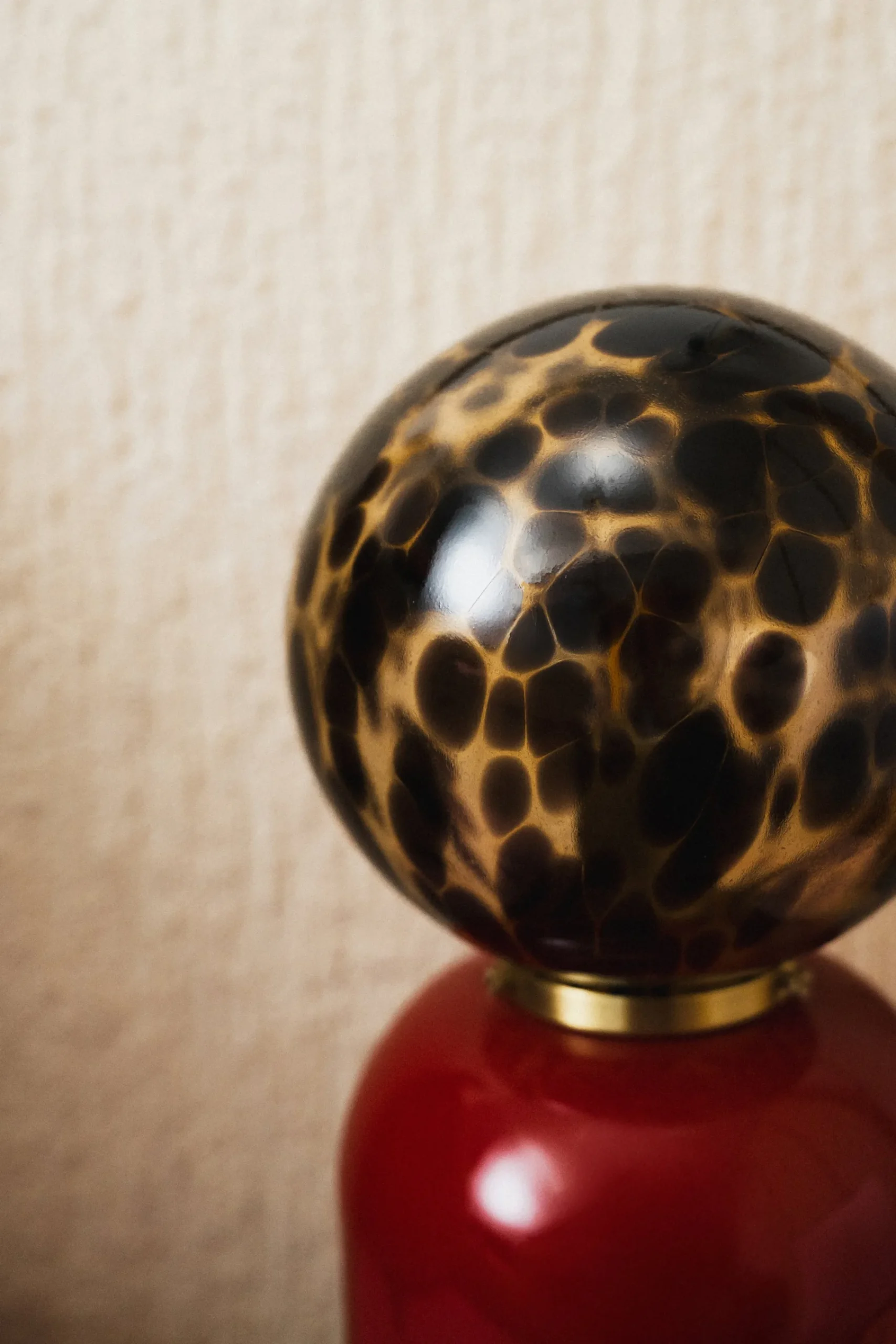 Lampes|Décorations<Make My Lemonade LAMPE MILO ROUGE & ECAILLE