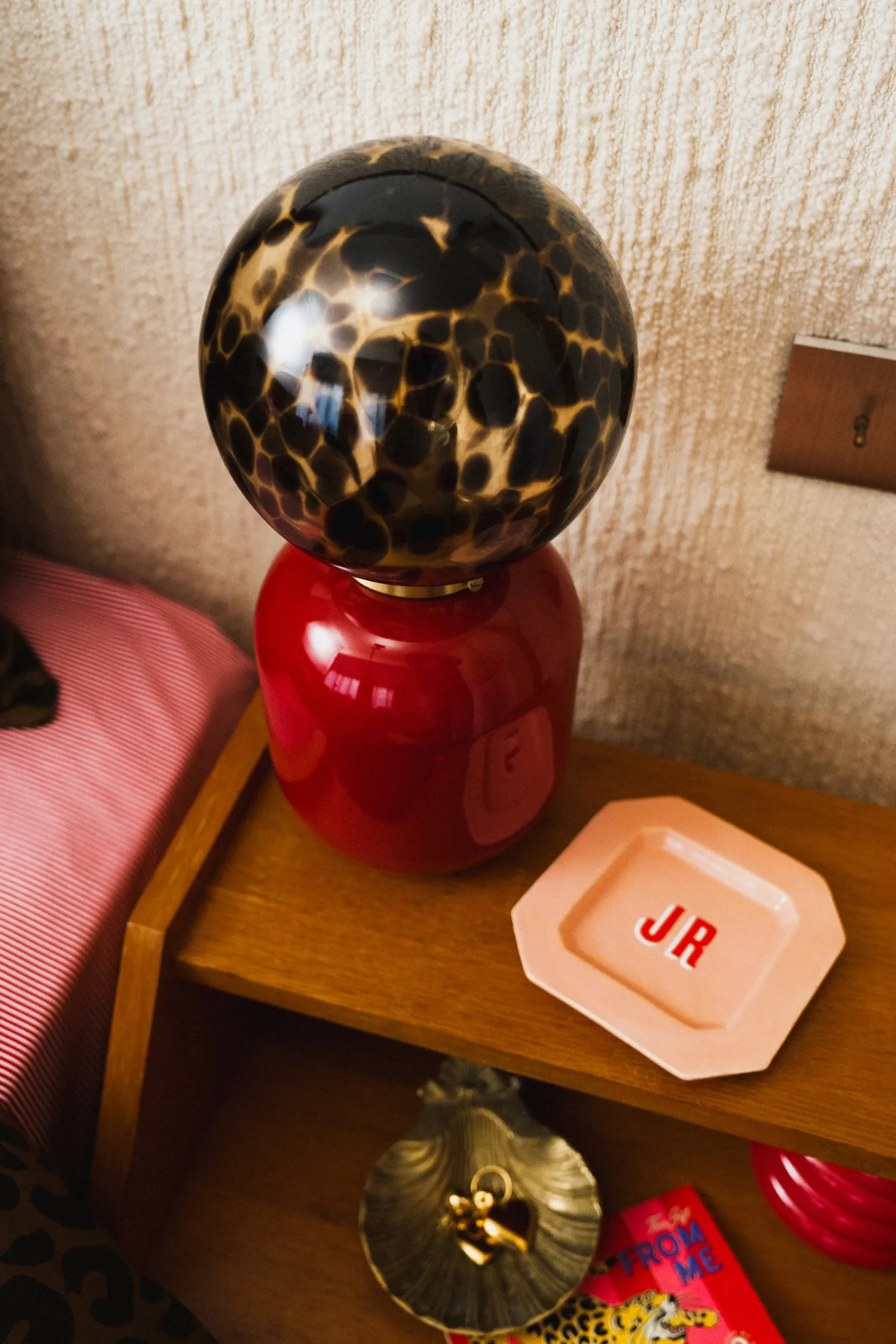 Lampes|Décorations<Make My Lemonade LAMPE MILO ROUGE & ECAILLE