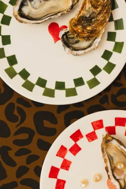 Art De La Table<Make My Lemonade LOT DE 2 ASSIETTES ELIZA CHESS