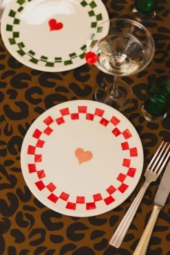 Art De La Table<Make My Lemonade LOT DE 2 ASSIETTES ELIZA CHESS