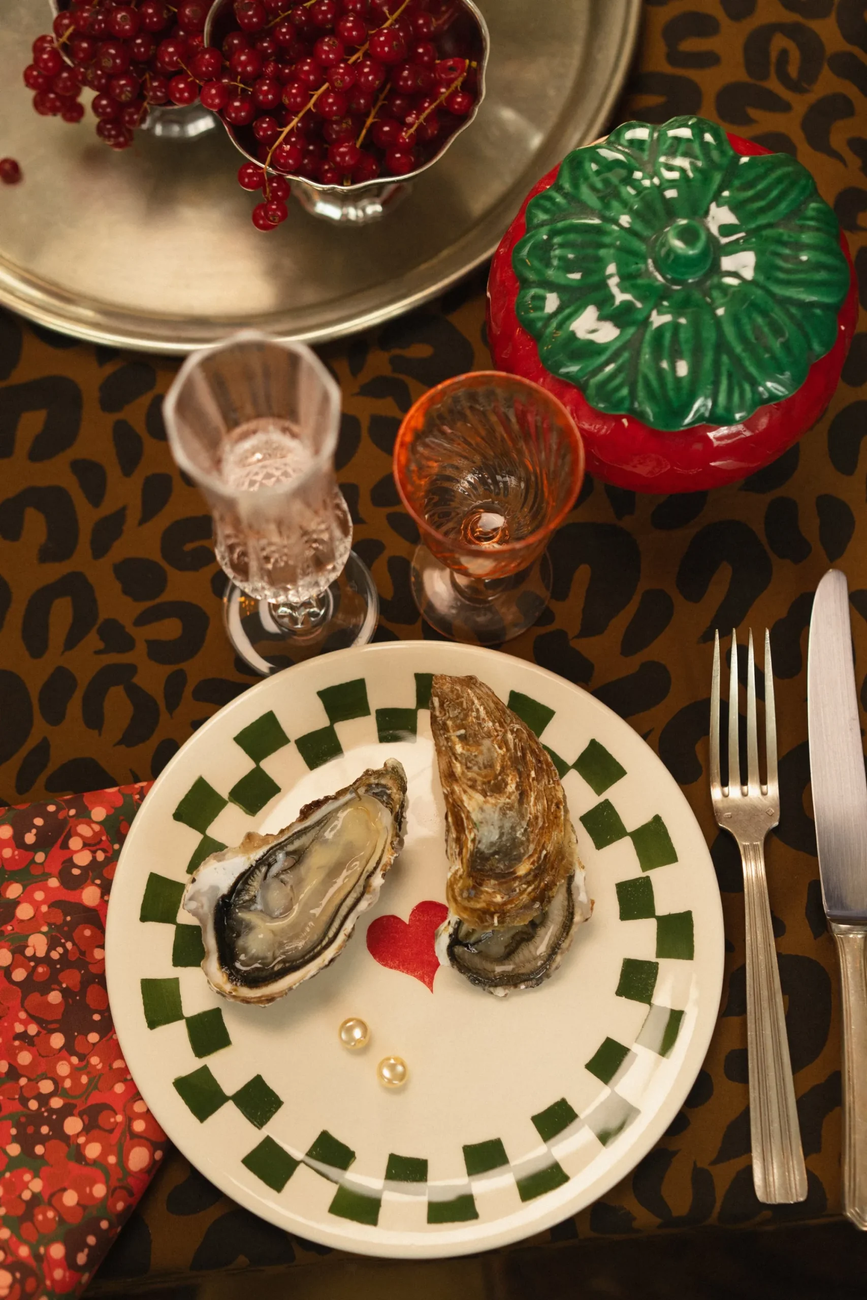 Art De La Table<Make My Lemonade LOT DE 2 ASSIETTES ELIZA CHESS