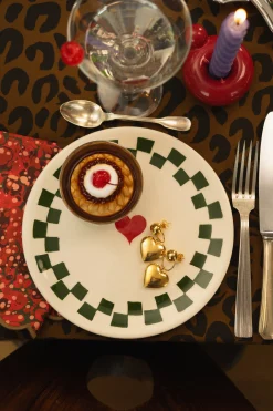 Art De La Table<Make My Lemonade LOT DE 2 ASSIETTES ELIZA CHESS