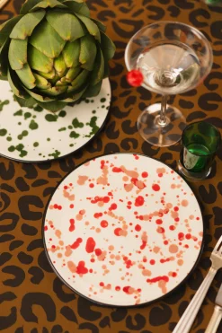 Art De La Table<Make My Lemonade LOT DE 2 ASSIETTES ELIZA DOTS