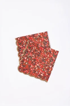 Art De La Table|Le Linge<Make My Lemonade LOT DE 2 SERVIETTES KATE INK PRINT