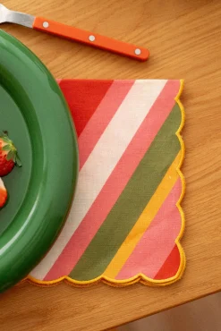 Art De La Table|Le Linge<Make My Lemonade LOT DE 2 SERVIETTES KATE MULTICO