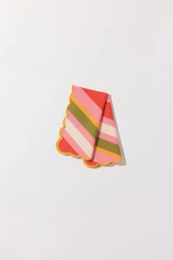 Art De La Table|Le Linge<Make My Lemonade LOT DE 2 SERVIETTES KATE MULTICO