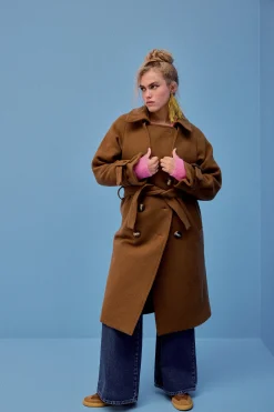 Vestes & Manteaux<Make My Lemonade MANTEAU HENDRIKS ECUREUIL