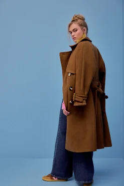 Vestes & Manteaux<Make My Lemonade MANTEAU HENDRIKS ECUREUIL