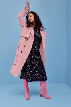 Vestes & Manteaux<Make My Lemonade MANTEAU HENDRIKS ROSE POUDRE