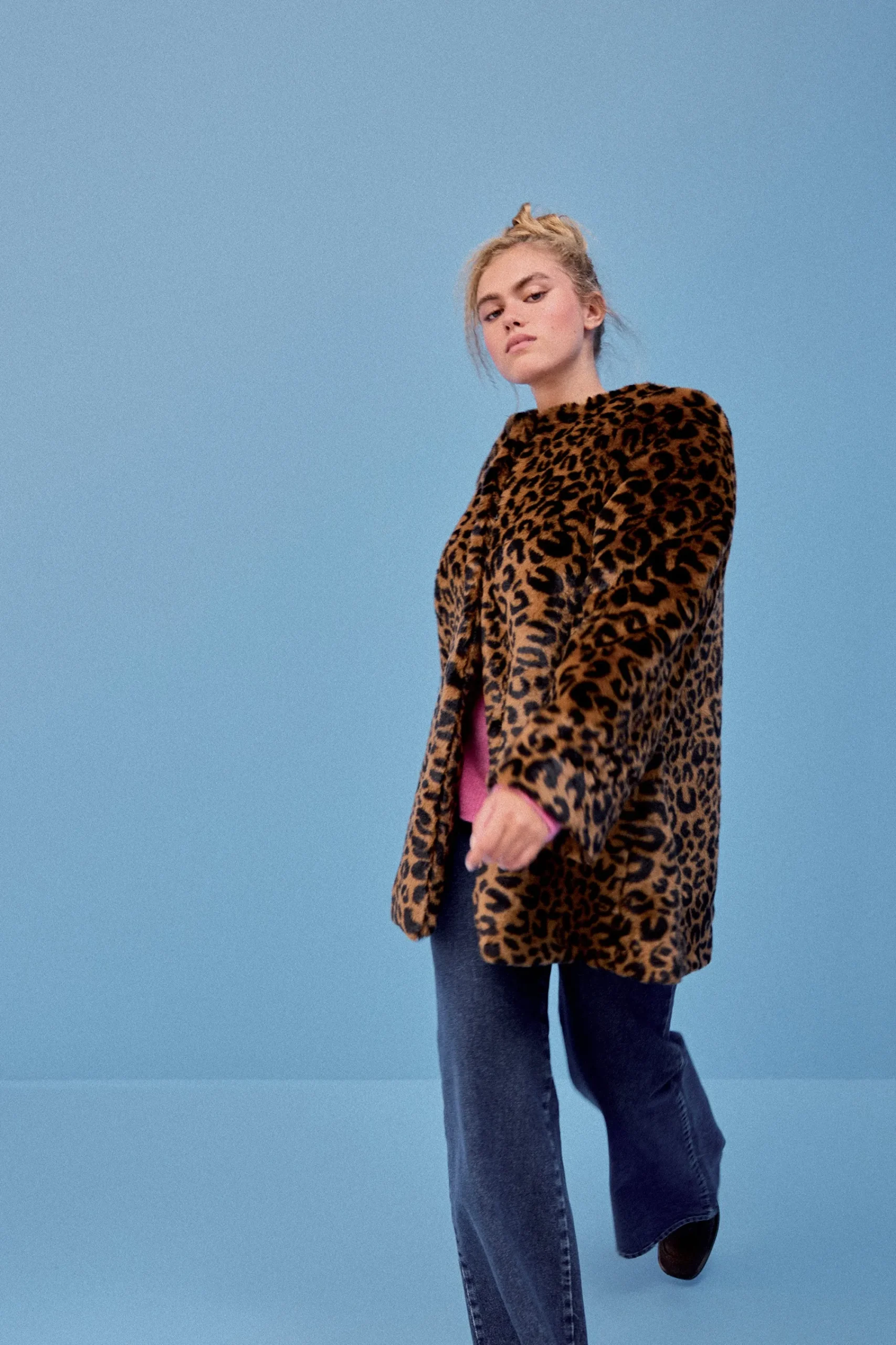 Vestes & Manteaux<Make My Lemonade MANTEAU NICOLE NEW LEOPARD