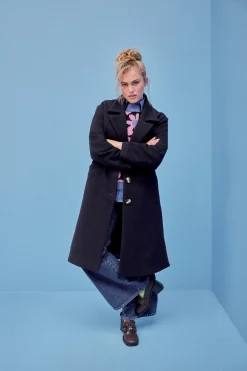 Vestes & Manteaux<Make My Lemonade MANTEAU RAY BLEU MARINE