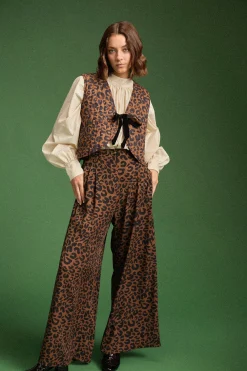 Pantalons<Make My Lemonade PANTALON HARYA LEOPARD