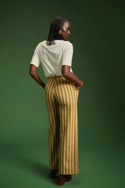 Pantalons<Make My Lemonade PANTALON KARL RAYURES VERTES