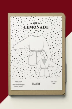 Patrons Pdf|Mercerie & Couture<Make My Lemonade PATRON DE COUTURE CLAUDIA PDF